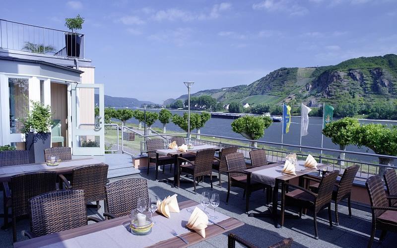 Hotel Villa Am Rhein Andernach Exteriör bild